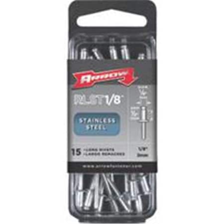 Arrow Fastener Rivet Stainless Steel Long 1/2 RLST1/8 AR387561